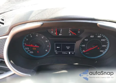 2020 Chevrolet Malibu Fwd Rs из США, поврежденный, VIN 1G1ZG5ST7LF154836